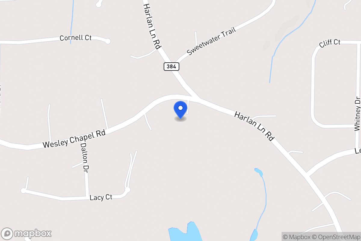 Map of 827 Wesley Chapel Rd