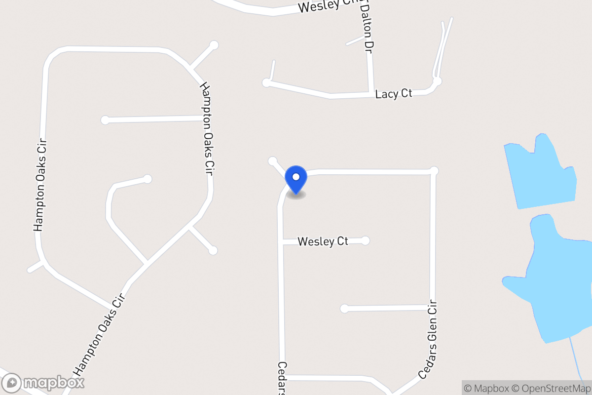 Map of 178 Cedars Glen Cir