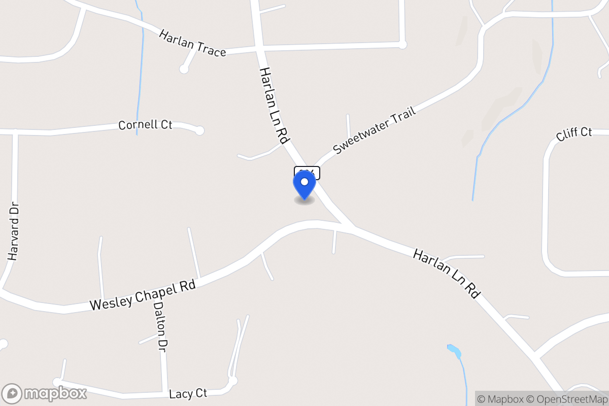 Map of 802 Wesley Chapel Rd