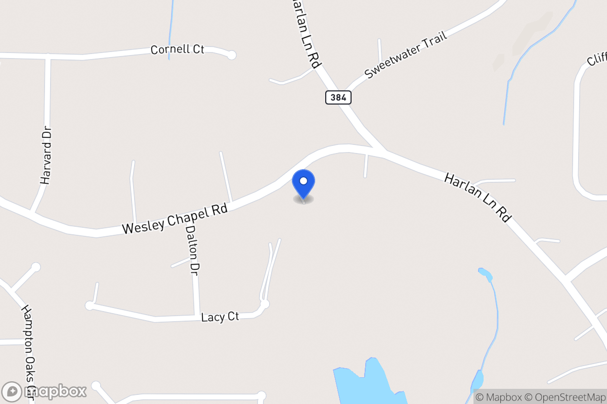 Map of 761 Wesley Chapel Rd