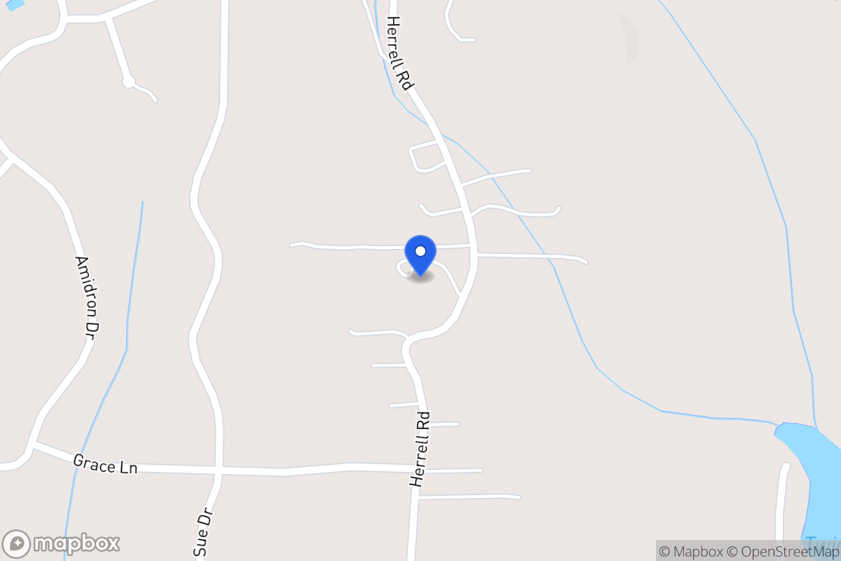 Map of 604 Herrell Rd
