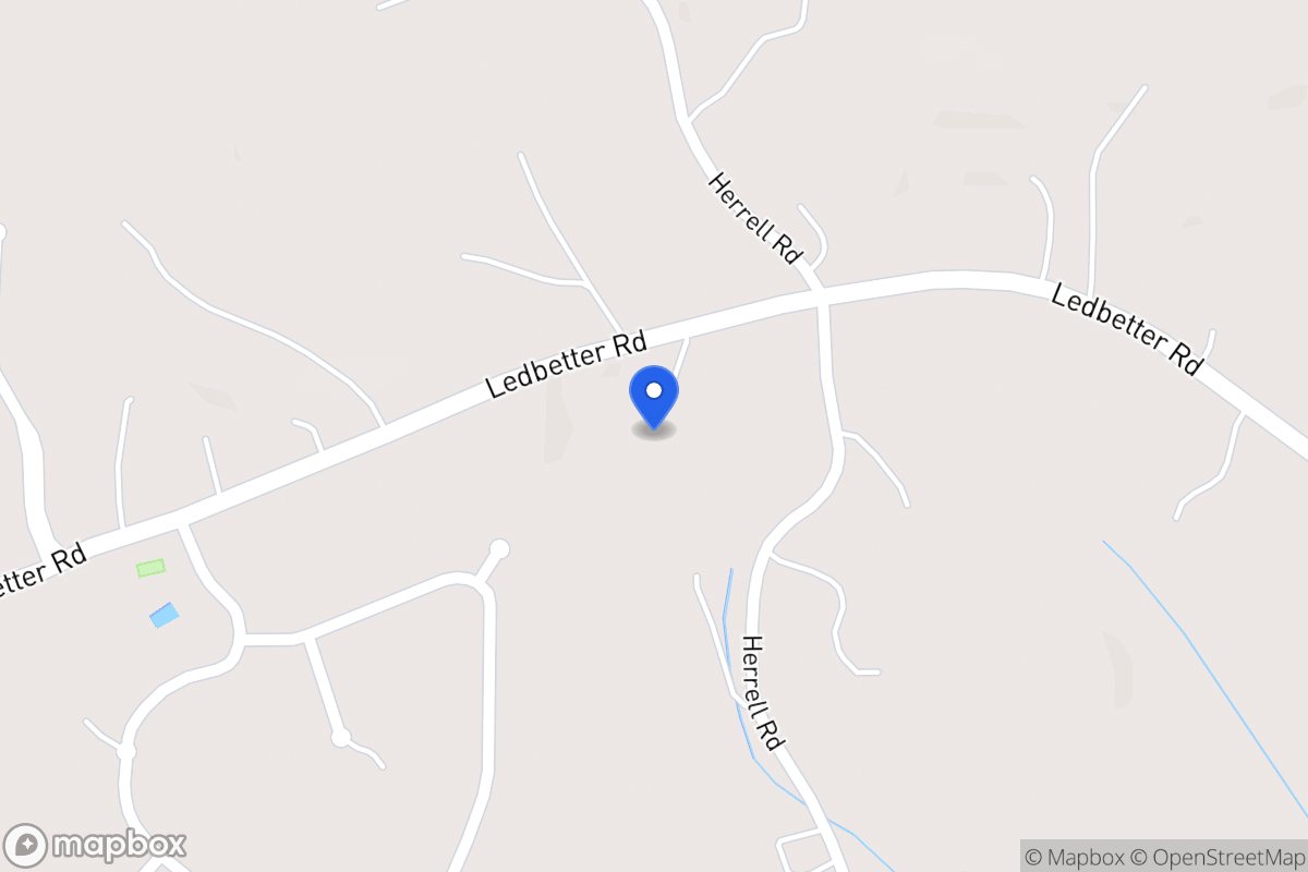 Map of 641 Ledbetter Rd