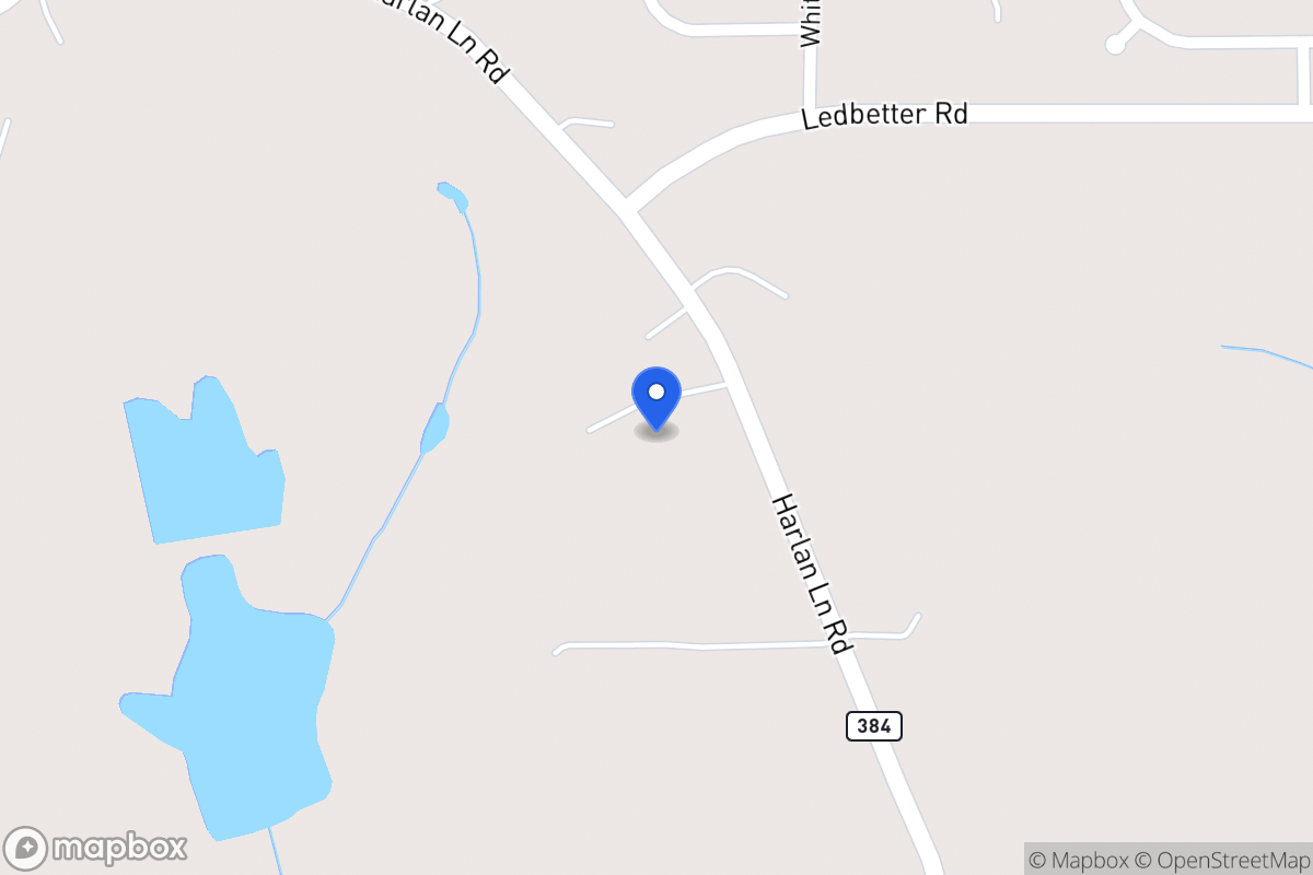 Map of 576 Harlan Lane Rd