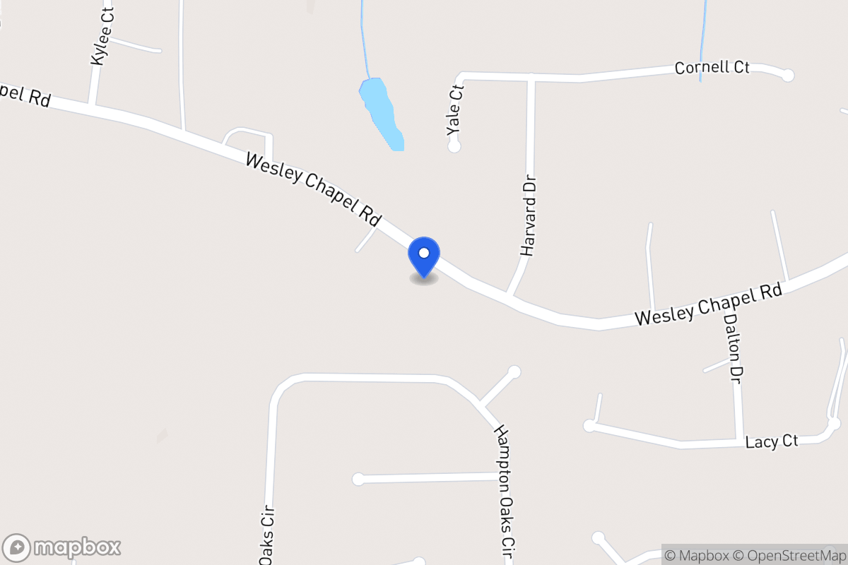Map of 565 Wesley Chapel Rd