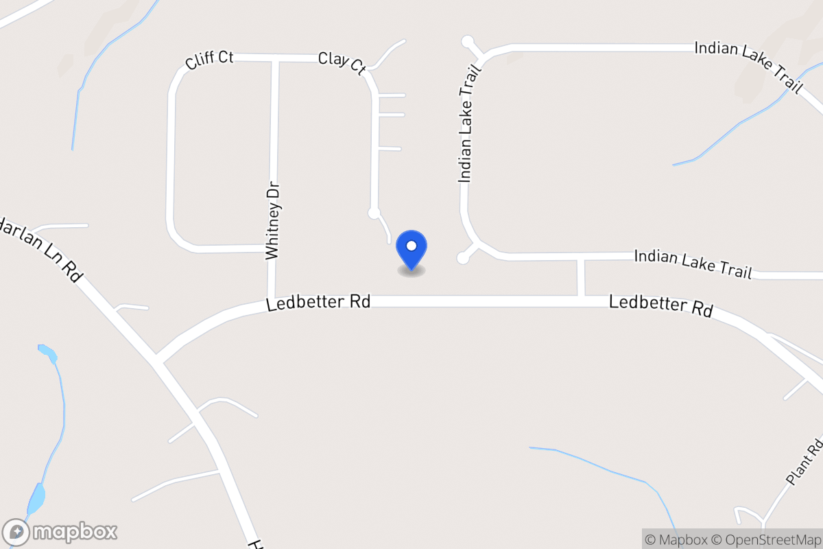 Map of 126 Ledbetter Rd