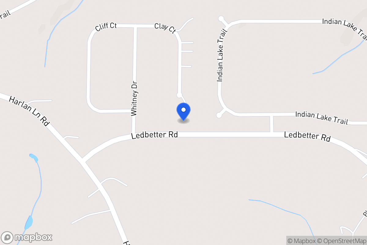 Map of 112 Ledbetter Rd