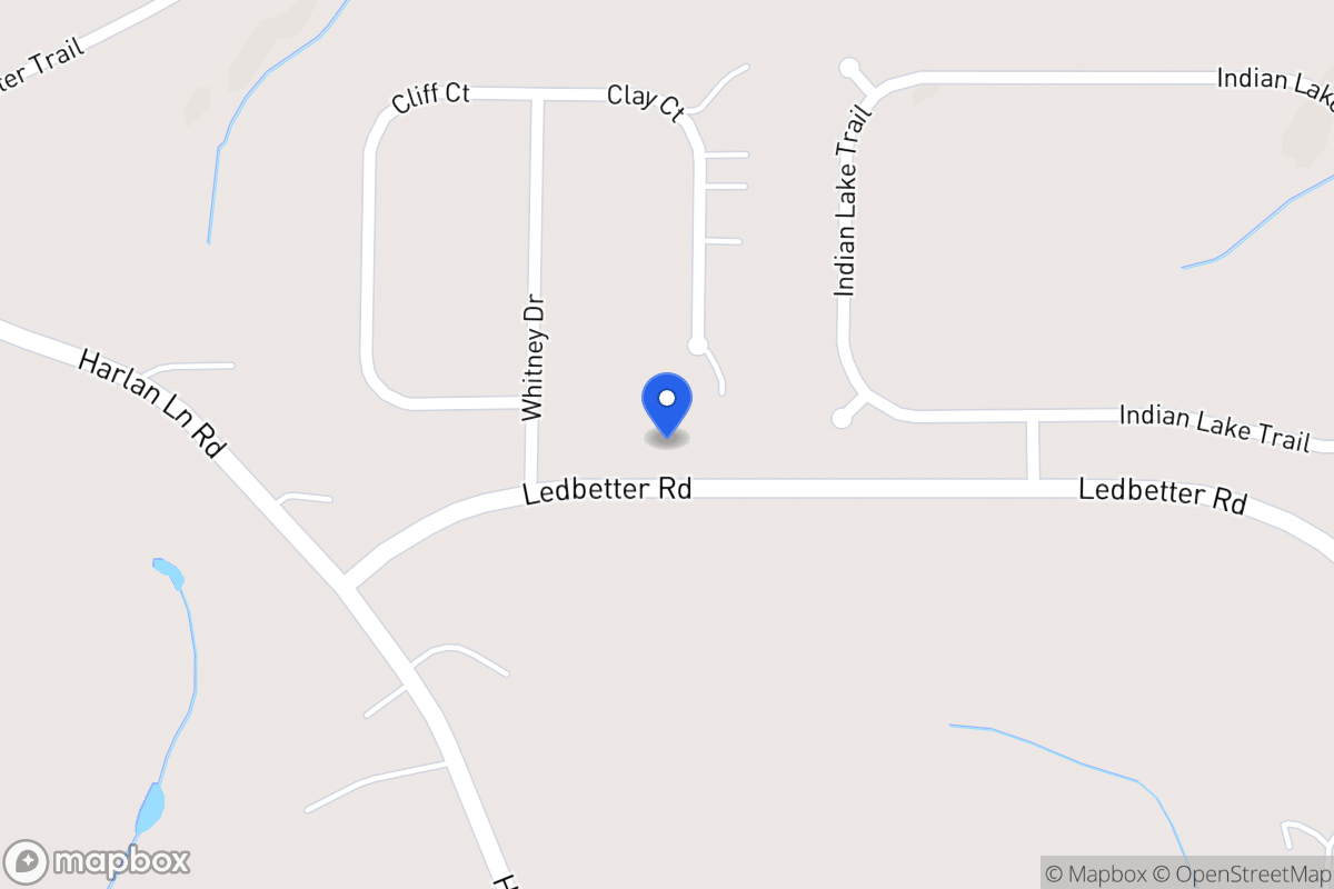 Map of 96 Ledbetter Rd