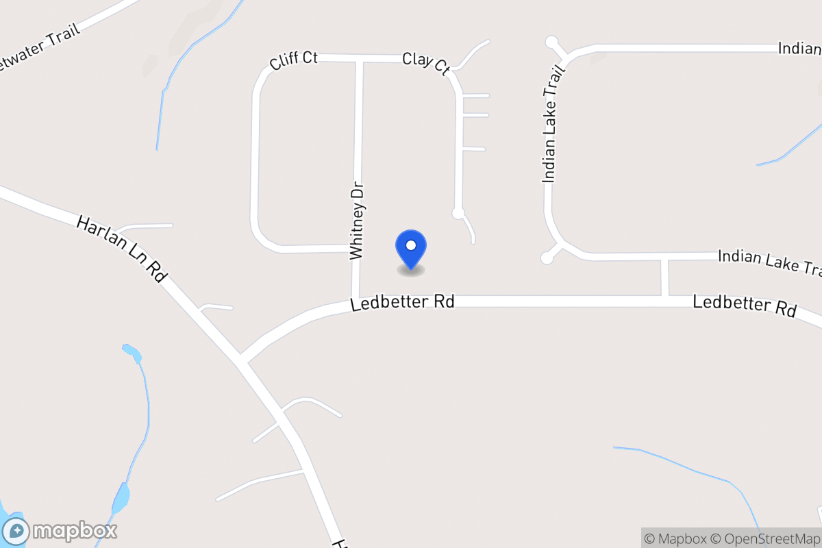 Map of 84 Ledbetter Rd