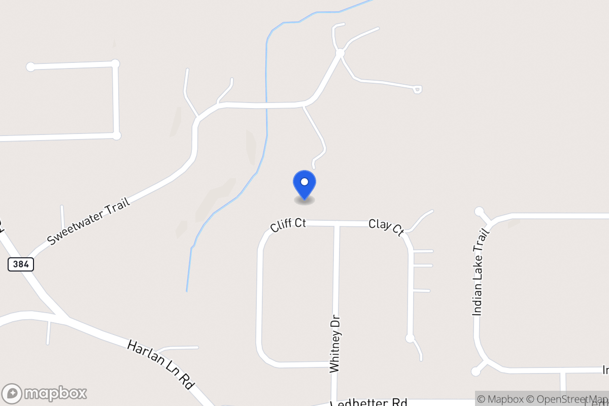 Map of 154 Cliff Ct