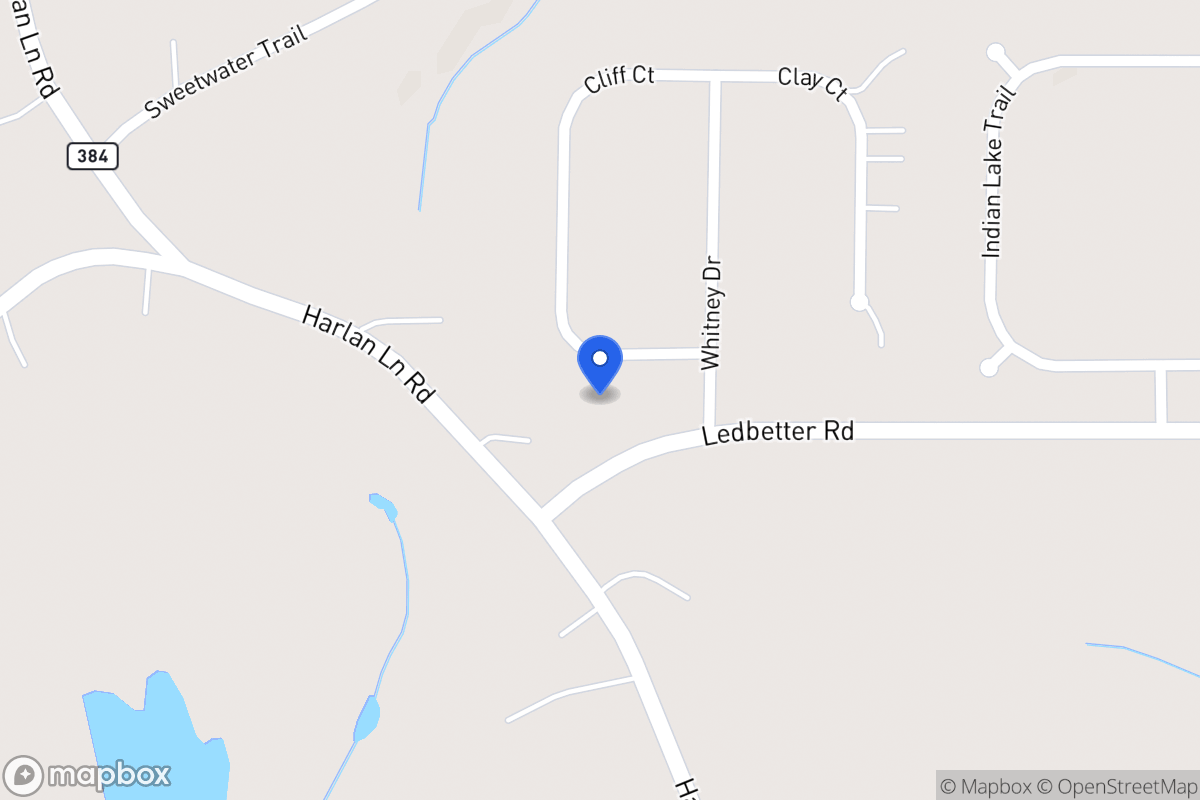 Map of 32 Cliff Ct