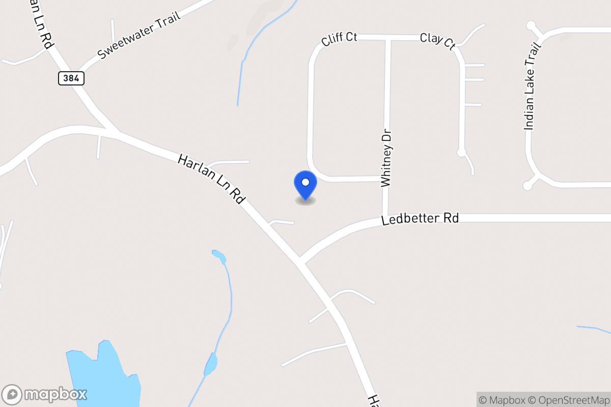 Map of 40 Cliff Ct