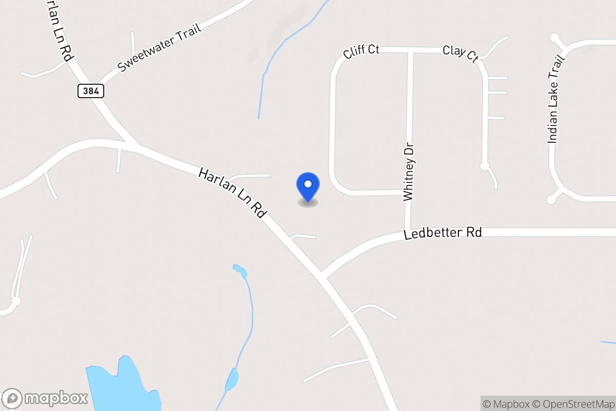 Map of 46 Cliff Ct