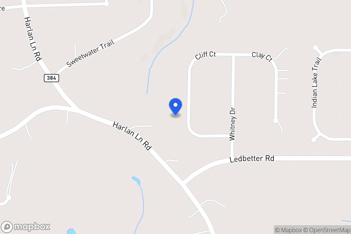Map of 64 Cliff Ct