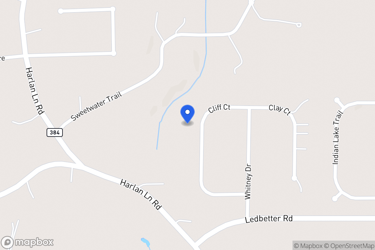 Map of 112 Cliff Ct