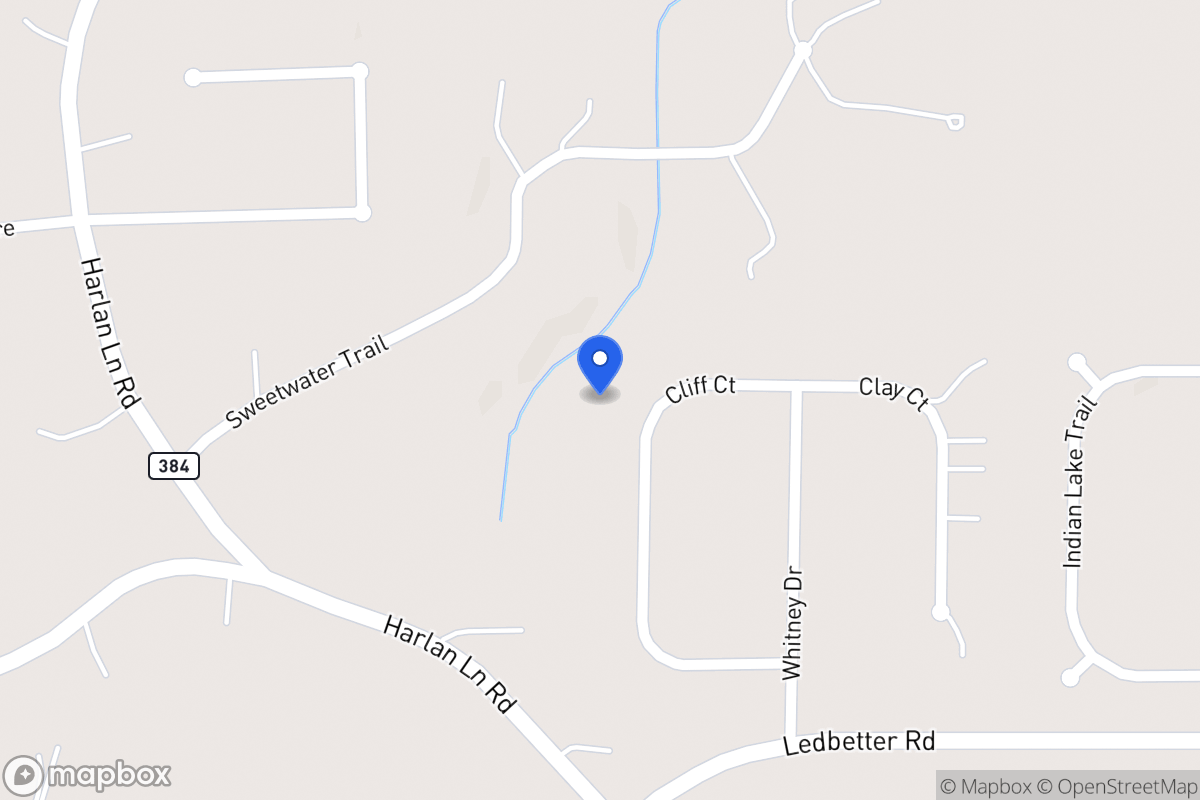 Map of 120 Cliff Ct