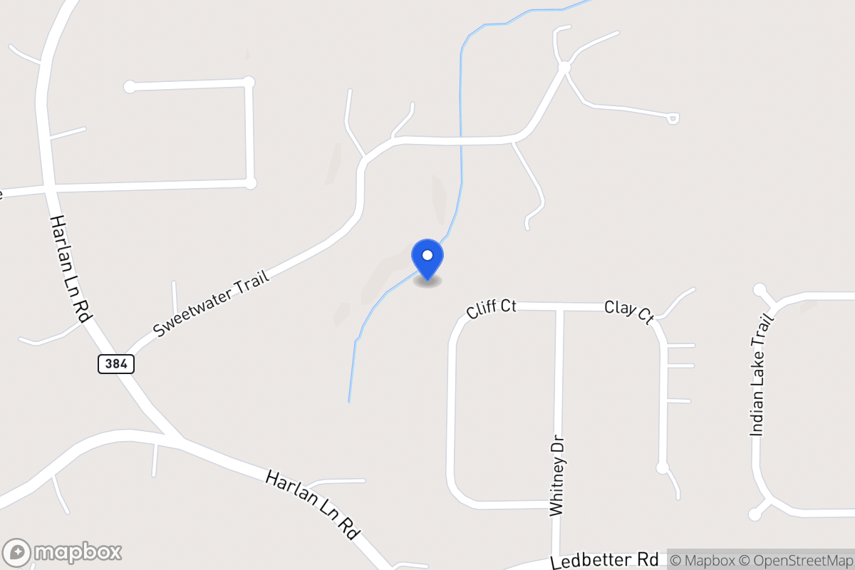 Map of 128 Cliff Ct