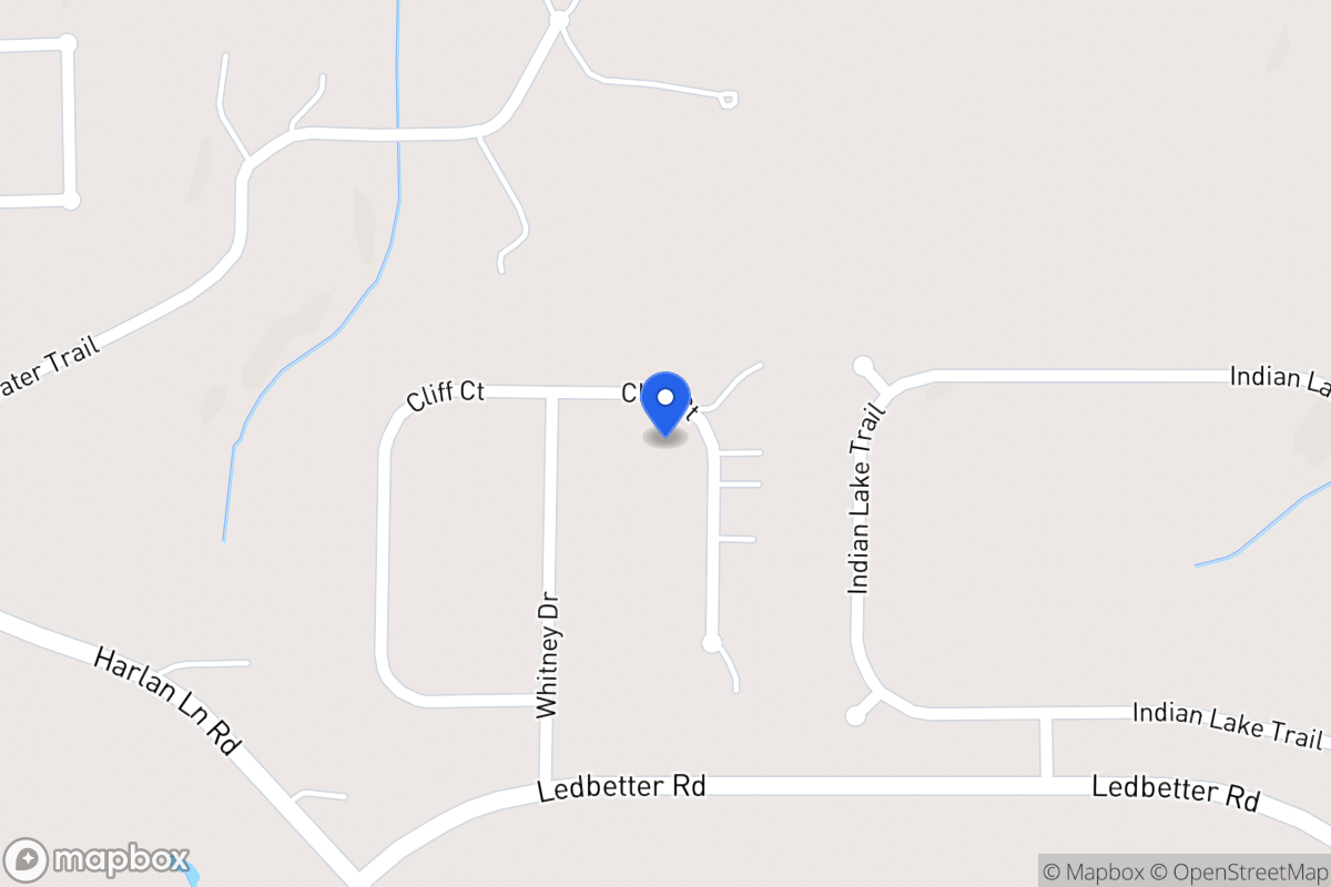 Map of 45 Clay Ct