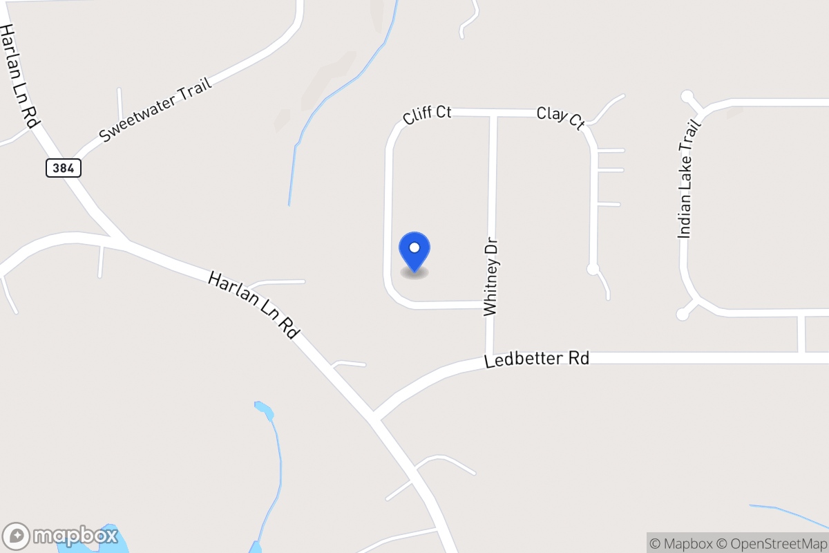 Map of 47 Cliff Ct