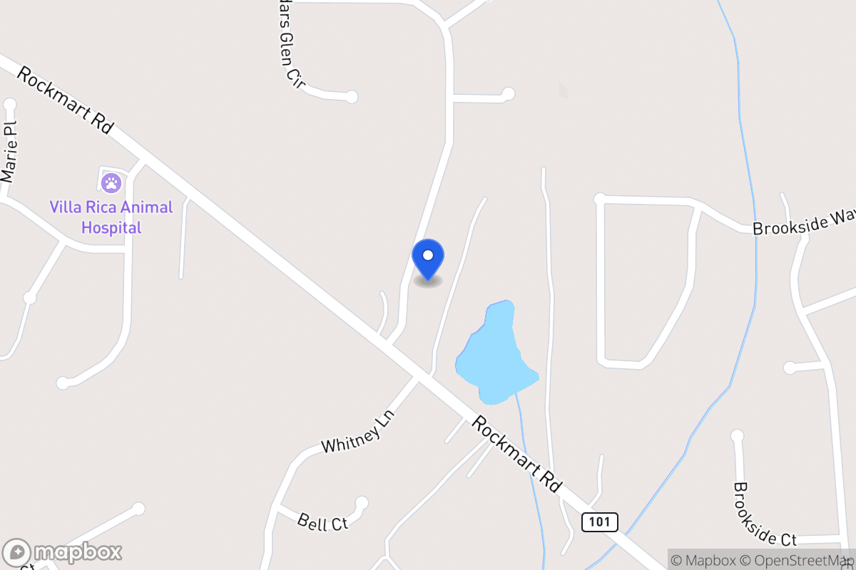 Map of 27 Cedars Glen Way