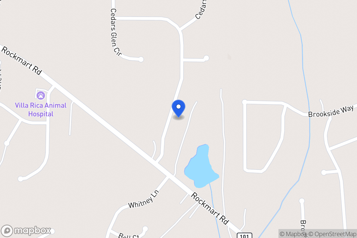 Map of 39 Cedars Glen Way