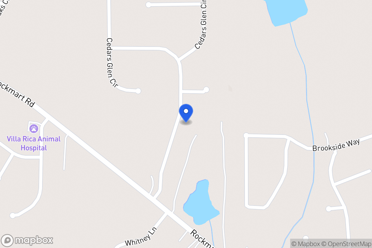 Map of 57 Cedars Glen Way