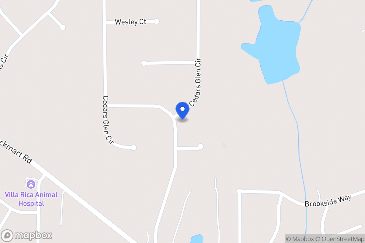 Map of 11 Cedars Glen Cir