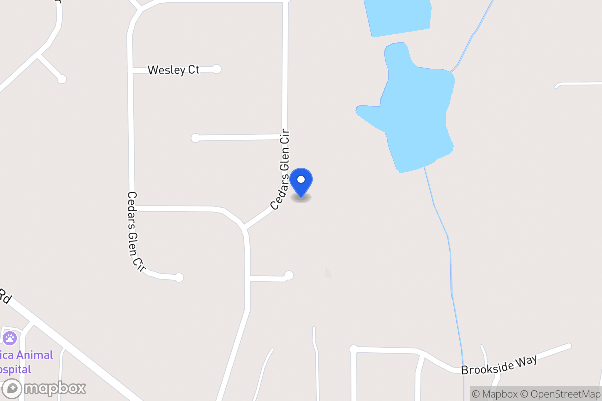 Map of 29 Cedars Glen Cir