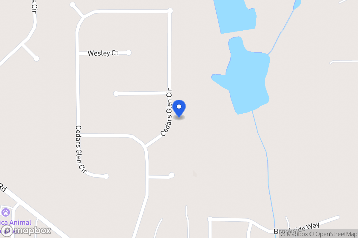 Map of 35 Cedars Glen Cir