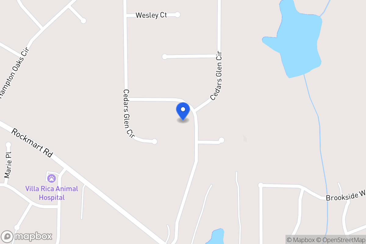 Map of 84 Cedars Glen Way