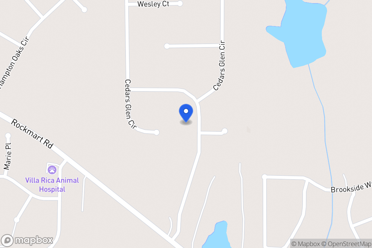 Map of 78 Cedars Glen Way