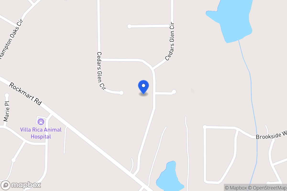 Map of 72 Cedars Glen Way