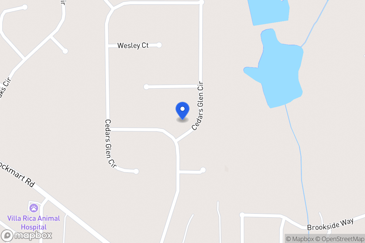 Map of 18 Cedars Glen Cir
