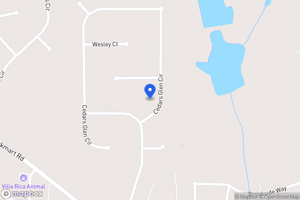 Map of 30 Cedars Glen Cir