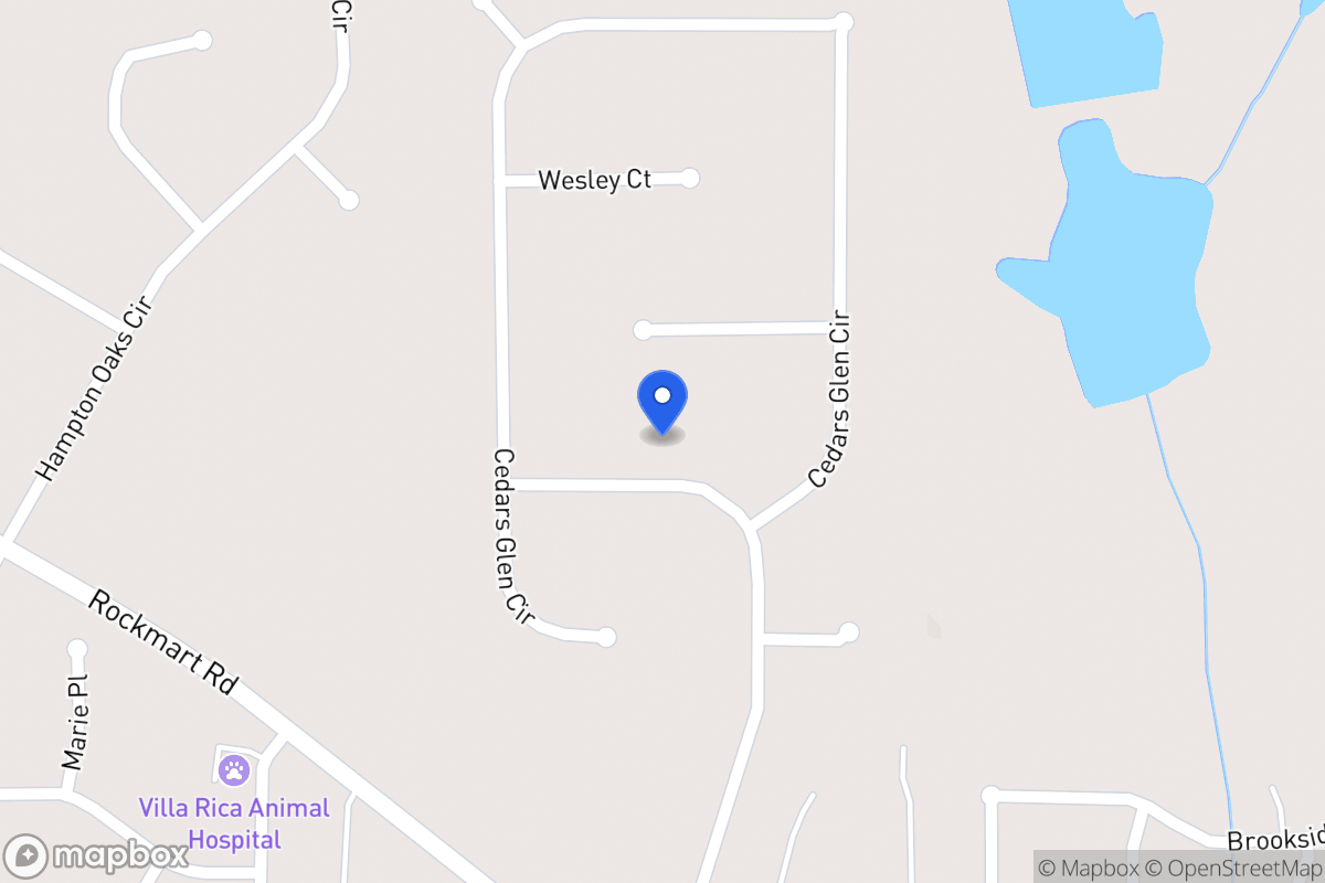 Map of 99 Cedars Glen Way