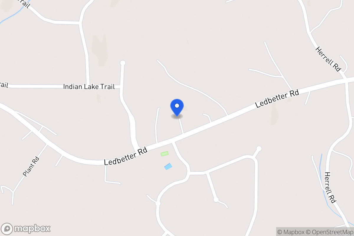 Map of 462 Ledbetter Rd
