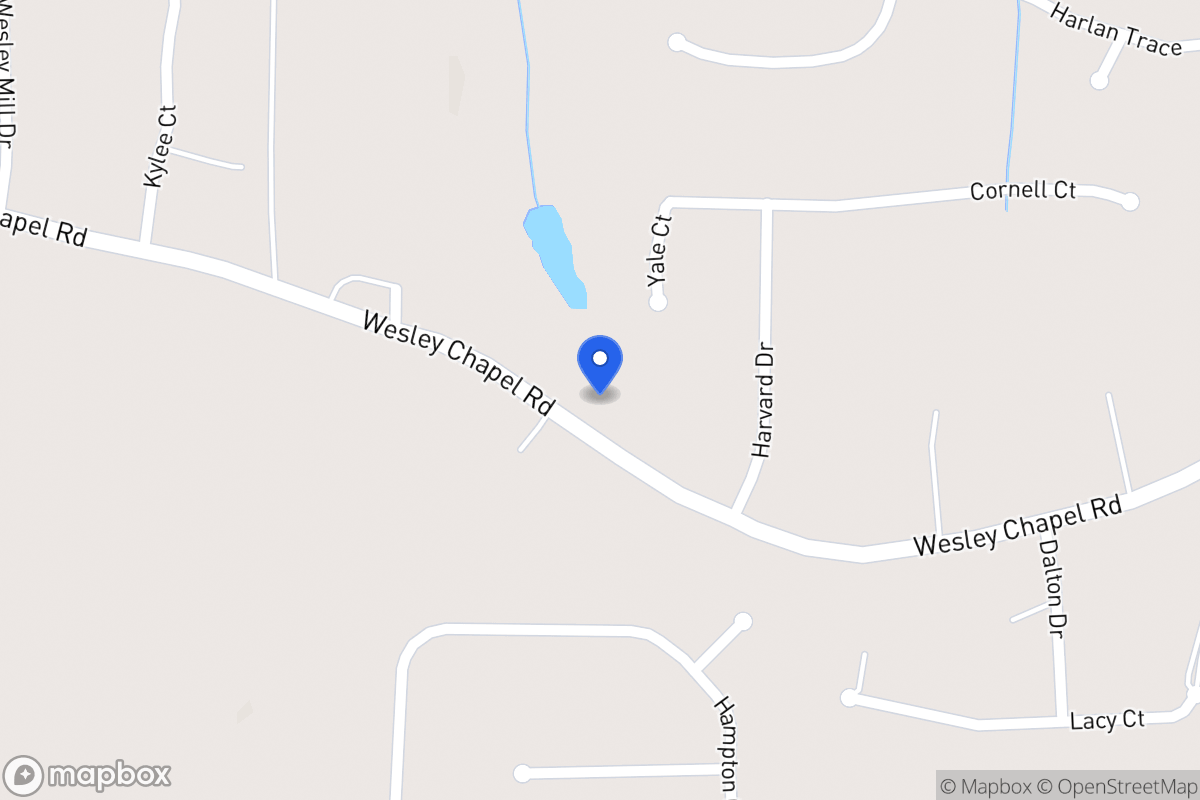 Map of 522 Wesley Chapel Rd