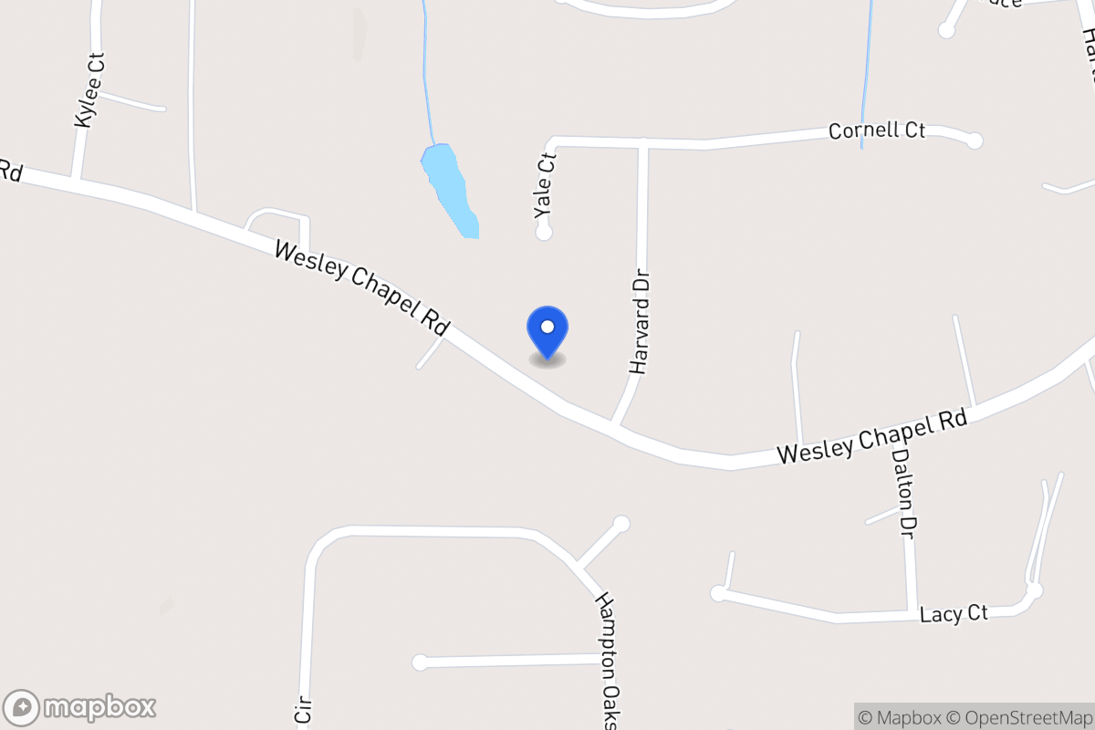 Map of 568 Wesley Chapel Rd