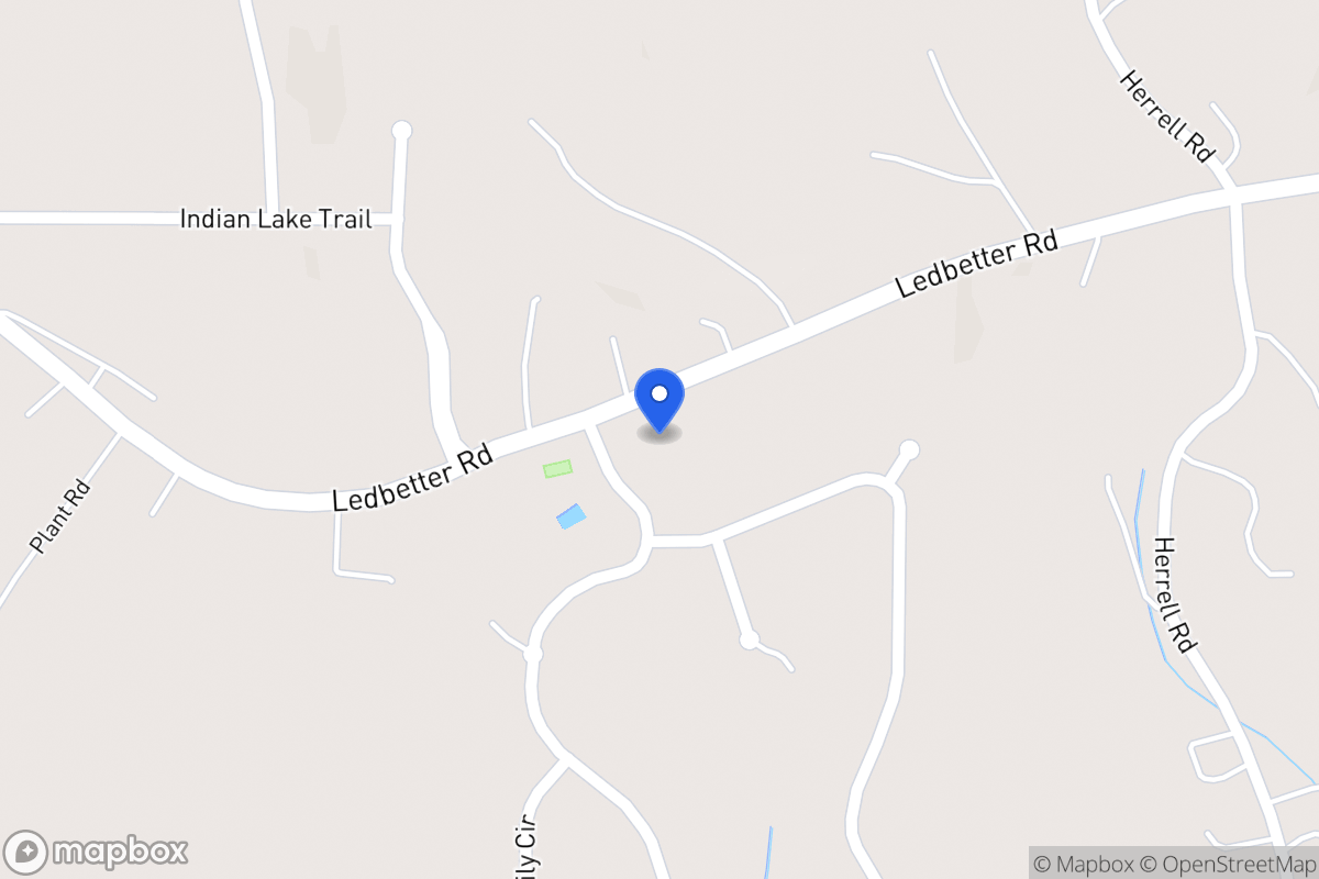 Map of 469 Ledbetter Rd
