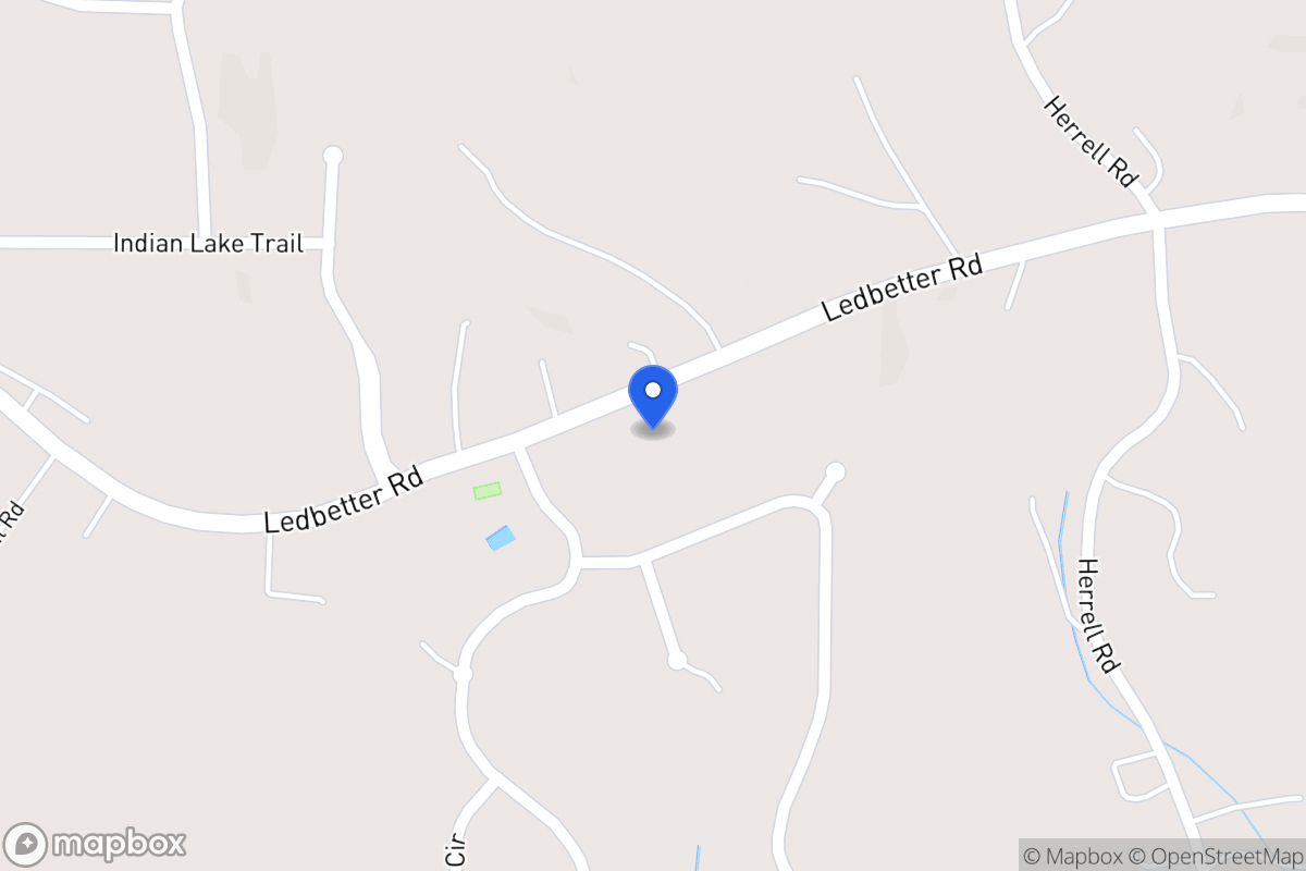Map of 481 Ledbetter Rd