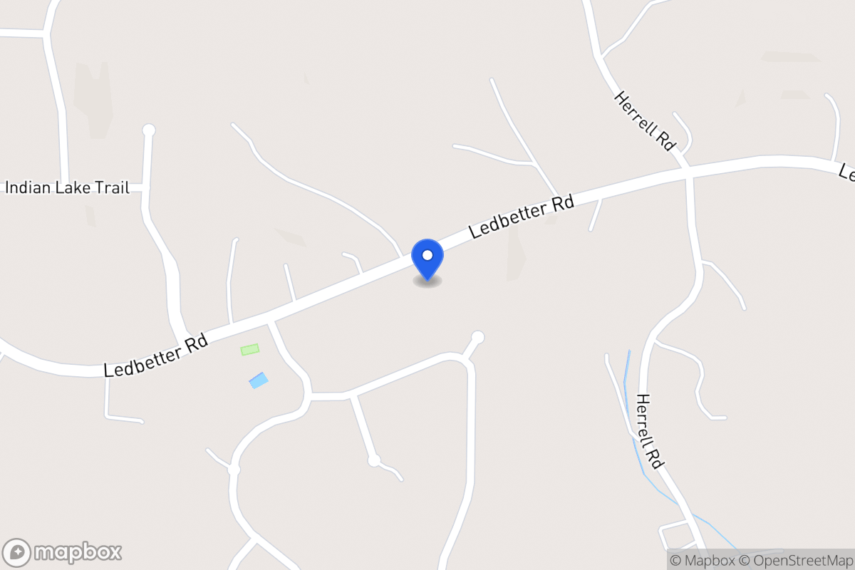 Map of 499 Ledbetter Rd