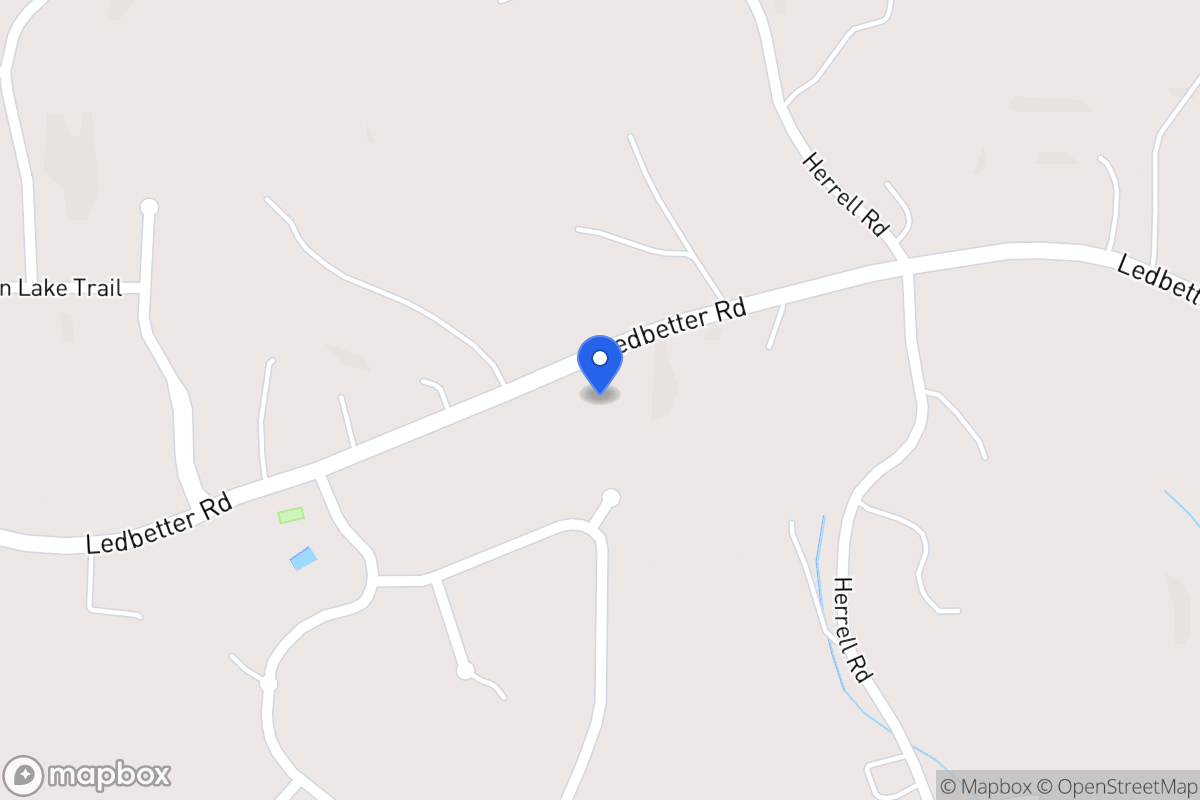 Map of 523 Ledbetter Rd