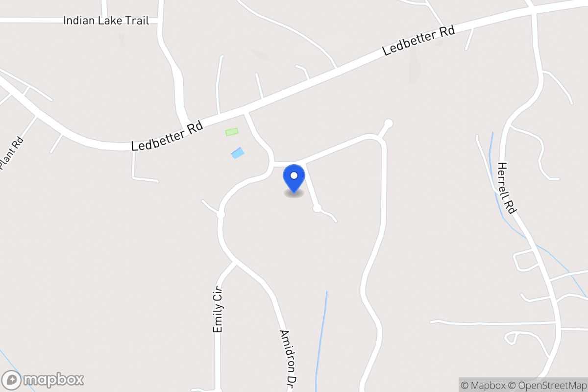 Map of 305 Emory Ct