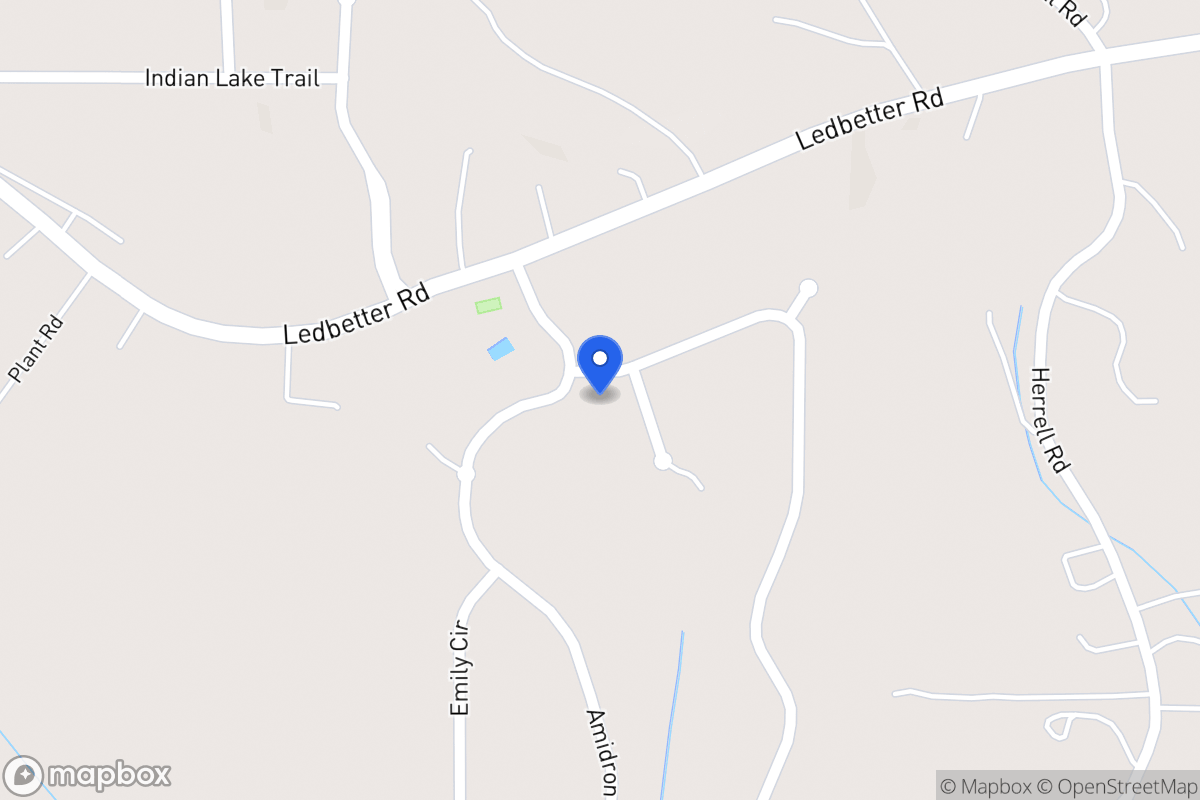 Map of 301 Emory Ct