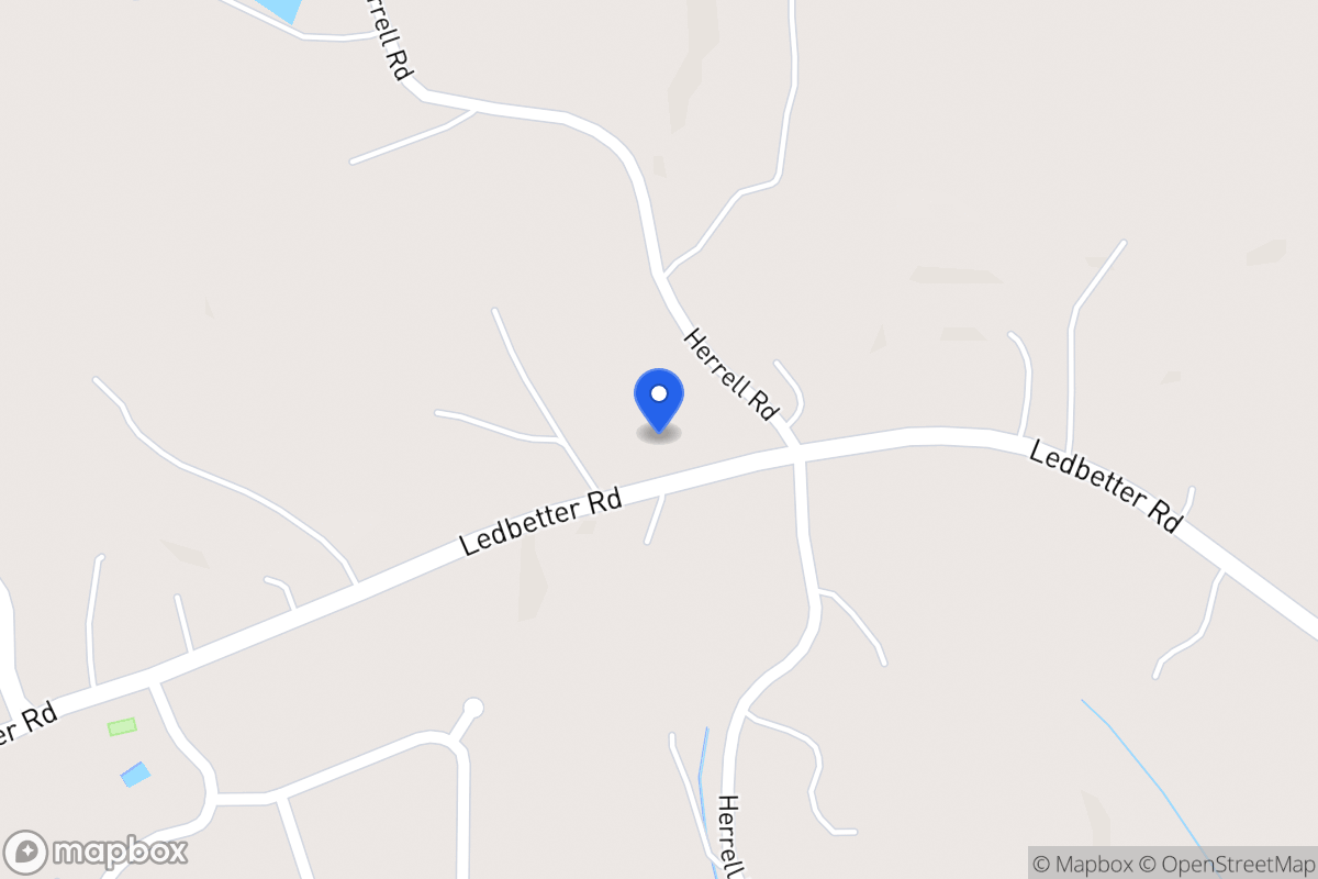 Map of 604 Ledbetter Rd