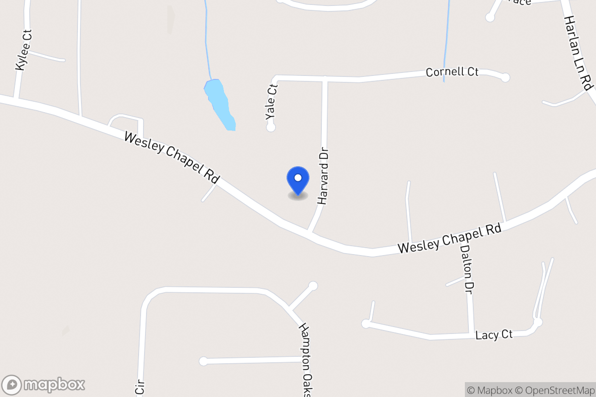Map of 104 Harvard Dr