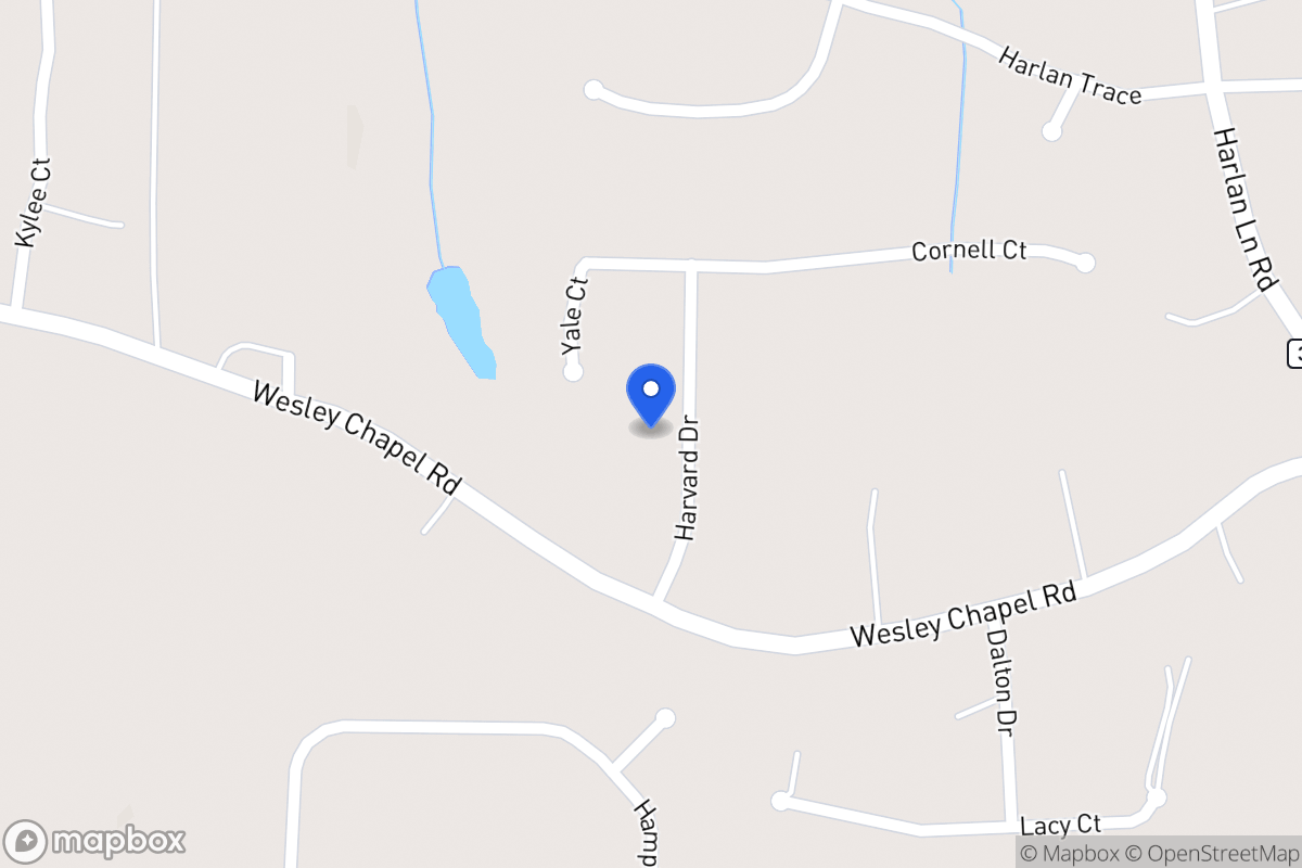 Map of 116 Harvard Dr