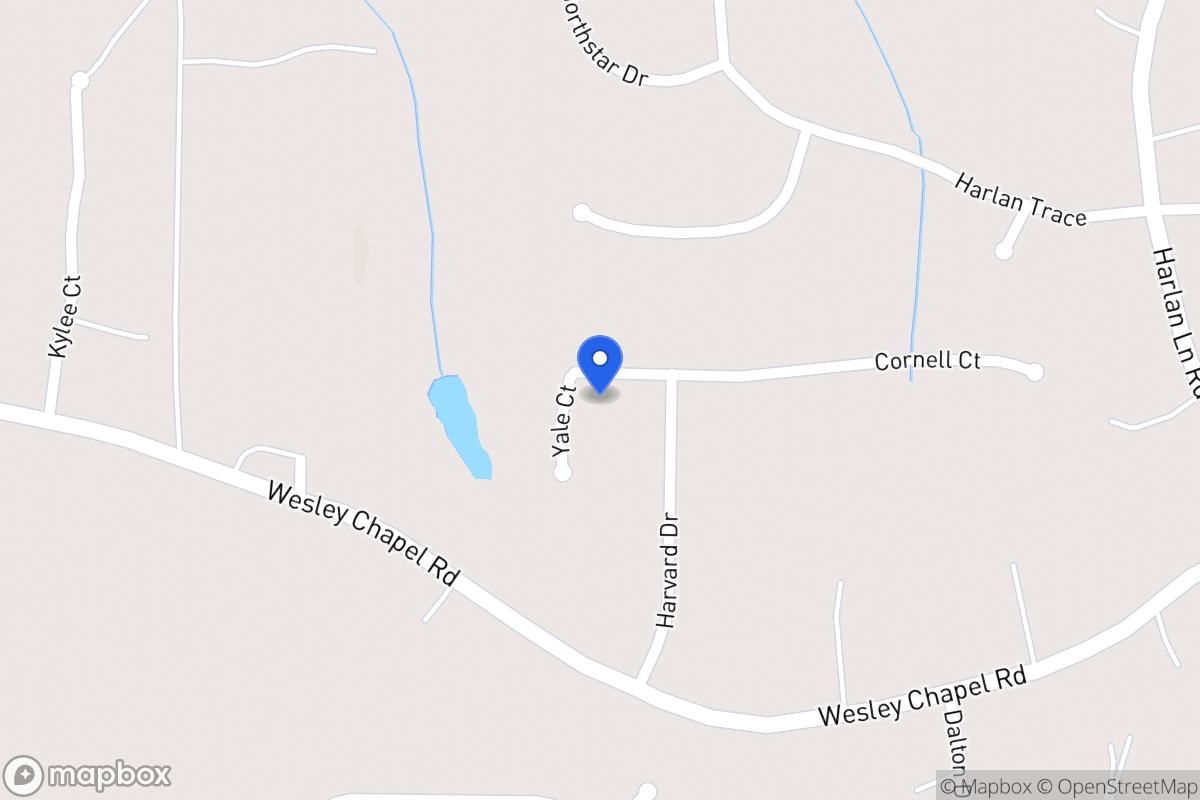 Map of 312 Yale Ct