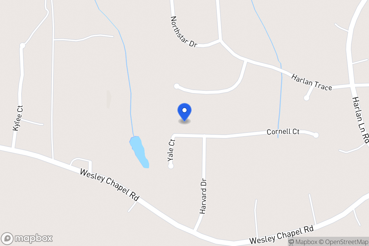 Map of 190 Cornell Ct
