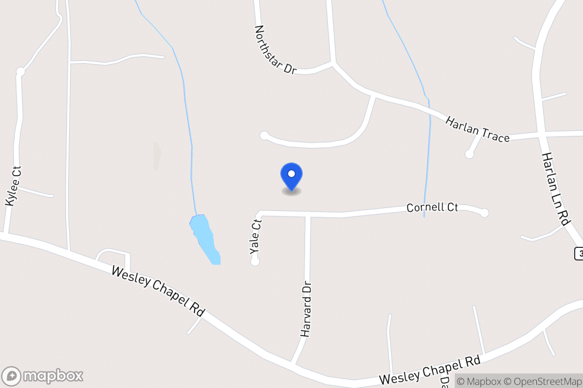 Map of 194 Cornell Ct