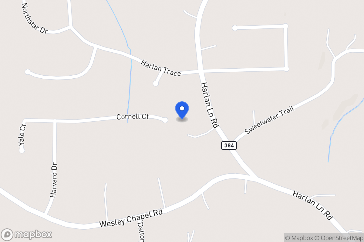 Map of 241 Cornell Ct